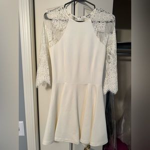 BB Dakota Cream Dress